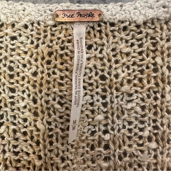 Free People Natal Melange Cropped Knit Sweater - Picture 7 of 9